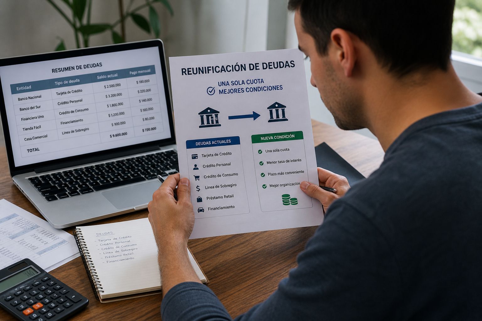 Reunificar deudas